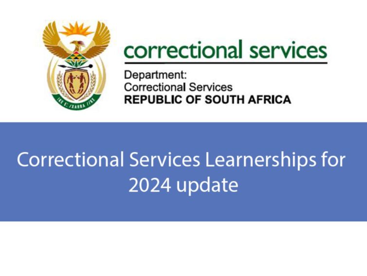 Correctional Services Learnership NQF Level 4 programme 2024 Appointment
